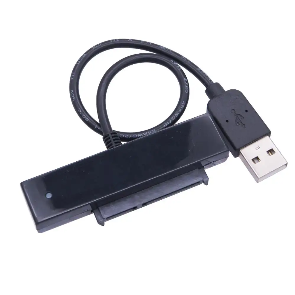 노트북 SATA USB2.0 쉬운 드라이브 케이블 USB SATA 데이터 케이블