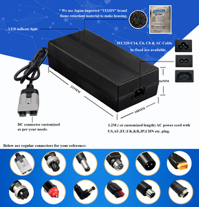 Chargeur de batterie Lifepo4 de haute qualité 58,4V <span class=keywords><strong>16S</strong></span> 6A 7A approuvé Fuyuang UL PSE CE GS SAA KC, chargeur de batterie au plomb-acide 48V - Product Image 6