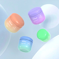 Pot cosmétique en plastique mat de luxe 60ml 120ml 180ml 240ml pour soins corporels et crème visage, emballage personnalisé avec couvercle