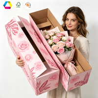 Boîtes en carton ondulé rectangulaires extra longues sur mesure en gros, emballage épaissi pour fleurs, plantes en pot et pièces automobiles