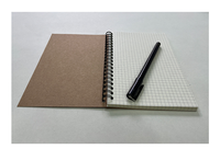 Bloc-notes en papier kraft personnalisé en spirale, planificateur de journal imprimé, bobine torique A4 A5, cahier d'exercice pour étudiant