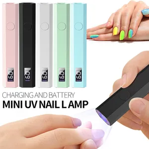 YIKOOLIN Séchoir à Ongles Portable USB Mini Lampe UV LED pour Séchage de Tous les Gels à Ongles, Lampe à Ongles pour Usage Domestique et Professionnel - Product Image 1
