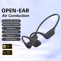 Nouveauté : Écouteurs à Conduction Aérienne Ouverte, Casque Sportif sans Fil BT6.0 à Bandeau de Cou pour la Course et le Cyclisme