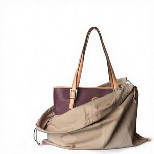 PlasMaller Dust Cover <b>Storage</b> Bags 100% Cotton Drawstring Pouch Set of 2 16.5x13in Large Agriculture Use for <b>Shoes</b> <b>Boots</b> - Product Image 1