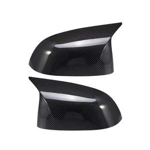 Cubierta de Espejo para BMW X3 X4 X5 X6 X7 G05 G06 G07 G01 G02, Lacado Negro, Juego Completo, Material ABS - Product Image 4