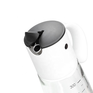 Nuovo Design: Dispenser per Olio <span class=keywords><strong>e</strong></span> <span class=keywords><strong>Aceto</strong></span> da Cucina in Vetro da 360ml con Tappo in Plastica a Gravità - Product Image 3