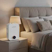 Diffuseur d'arômes en plastique de 150 ml contrôlé par application, écologique, électrique, mural, avec lumière LED, pour la maison, l'extérieur, l'hôtel, la maison, en français