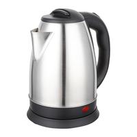 Bouilloire électrique sans fil en acier inoxydable de 1,8 L avec arrêt automatique, design moderne pour la maison et l'hôtel
