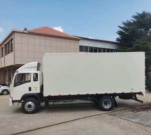 Camión Furgón de Larga Vida Útil con Caja de Carga de 5 Toneladas Volante a la Izquierda 4x2 Vehículo Comercial Ligero para <span class=keywords><strong>Mudanza</strong></span> de Muebles - Product Image 3