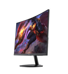 CN Original HKC C270 27" FHD จอโค้ง VA 75Hz 1800R 3000:1 คอนทราสต์ HDMI VGA จอแสดงผลสำนักงานสีดำบางเฉียบ - Product Image 4