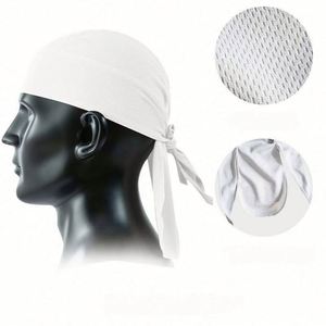 Durags Hip-Hop Multicolores Personnalisés pour Hommes – Foulard Respirant en Polyester pour Danse Urbaine et Cyclisme en Extérieur – Vente en Gros - Product Image 3
