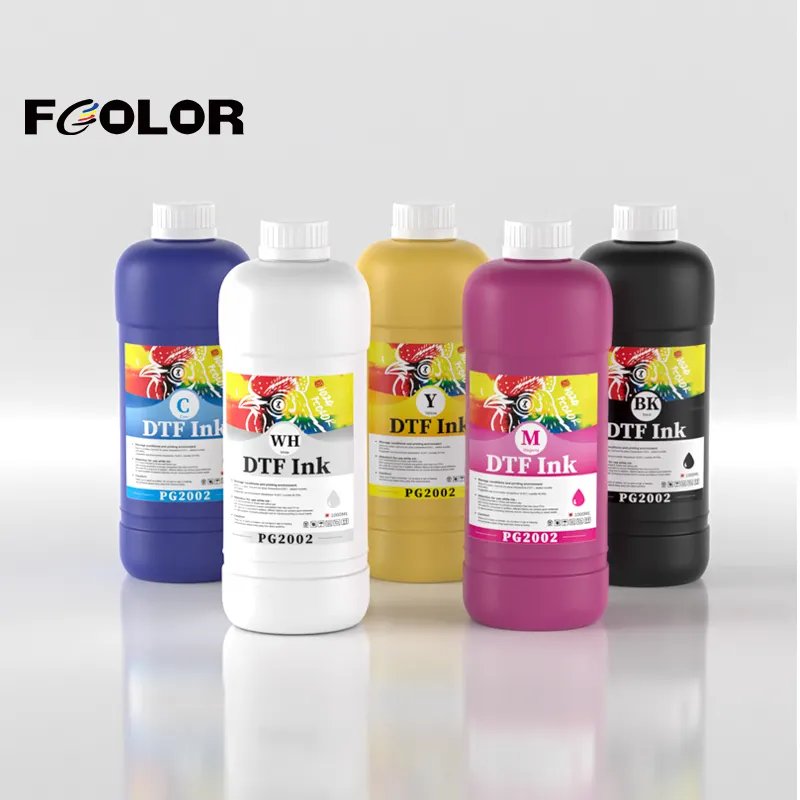 Fcolor Premium tinta DTF untuk Espon Printer L1800 P600 XP600 tekstil T shirt Film Transfer hewan peliharaan tinta cetak Digital