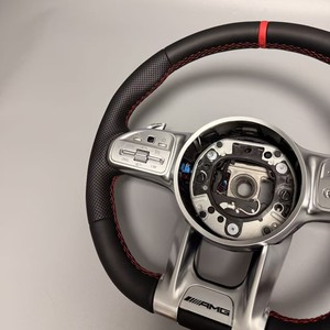 Nouveau <span class=keywords><strong>volant</strong></span> AMG pour <span class=keywords><strong>Mercedes</strong></span> Benz Classe A, C, E, S, G, GLC, GLE, GLS – Ensemble de <span class=keywords><strong>volant</strong></span> de performance amélioré – Vente directe usine - Product Image 2