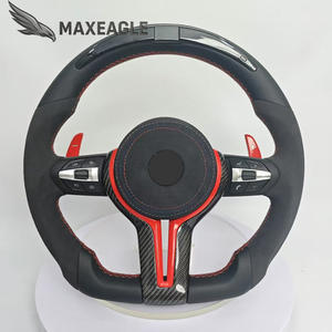 宝马F30 F10 F80 F82 F87 F15 F16定制带阿尔坎塔拉发光二极管显示屏的<span class=keywords><strong>M</strong></span>性能方向盘 - Product Image 4