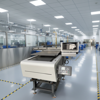 Imprimante UV à plat Shenzhen XP600 I3200 pour cuir et matériaux souples avec tête d'impression Ricoh, numérique DTF à solvant