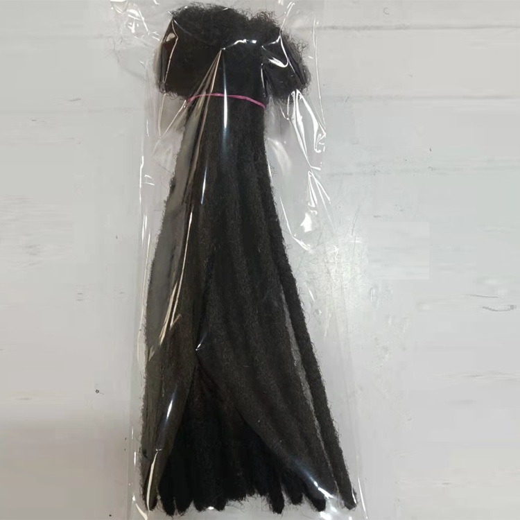 KAMA Wholesale Braiding 100% Virgin Brazilian Human Hair Locs Dreadlock Extensions for Men/Women Detail Section 3