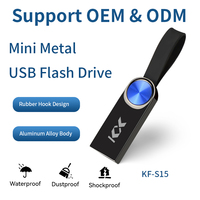 Flash Drive USB 2.0/3.0 Logam Portabel Tahan Air Kecepatan Tinggi 4GB-256GB Grosir Baru, Garansi 1 Tahun, Penyimpanan Terenkripsi