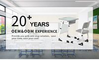 Vente en gros bon marché table d'étude et chaises pour élèves du primaire mobilier scolaire ensemble de bureau pour l'école primaire