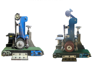 Small Steel Flat Sheet Polishing Sanding Machine Hairline Burr <strong>Grinder</strong> Sander Motor Core for Efficient Steel Sheet Polishing - Product Image 5