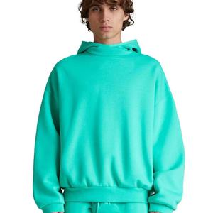Sweat-shirts à capuche pour hommes imprimés de luxe personnalisés OEM de haute qualité en coton sport lourd à motifs graphiques pour hommes - Product Image 3