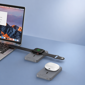 <span class=keywords><strong>Power</strong></span> Bank Magnetico Wireless Personalizzato OEM ODM 10000mAh PD20W 15W Qi2 Caricatore Wireless Doppio Certificato Sottile in Metallo - Product Image 3