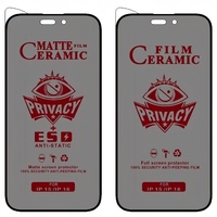 Protection d'écran souple anti-espion en céramique mate 3D anti-graisse HD transparente Goingoo PET ESD pour téléphone portable