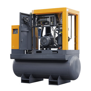 Compresor de Aire de Tornillo Integrado que Ahorra Espacio con Tanque Secador y Filtros 15kW 20HP 22kW 30HP - Product Image 3