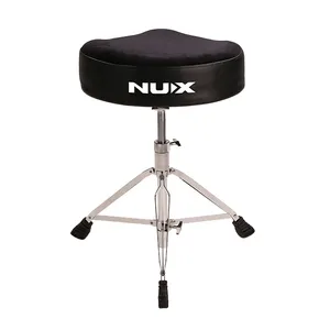 NDT-03 барабанный трон NUX состоит из 3 основных частей: сиденья, резьбовой стержень и штатив