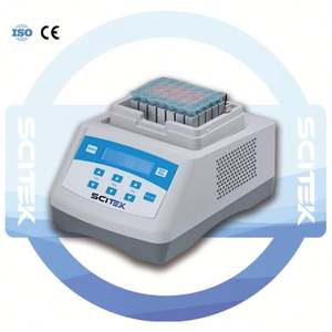 Incubadora de baño seco de alta temperatura SCITEK Incubadora de baño seco de laboratorio de 2 bloques - Product Image 3