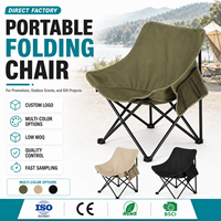 Chaise de camping pliante compacte et légère, best-seller pour l'extérieur