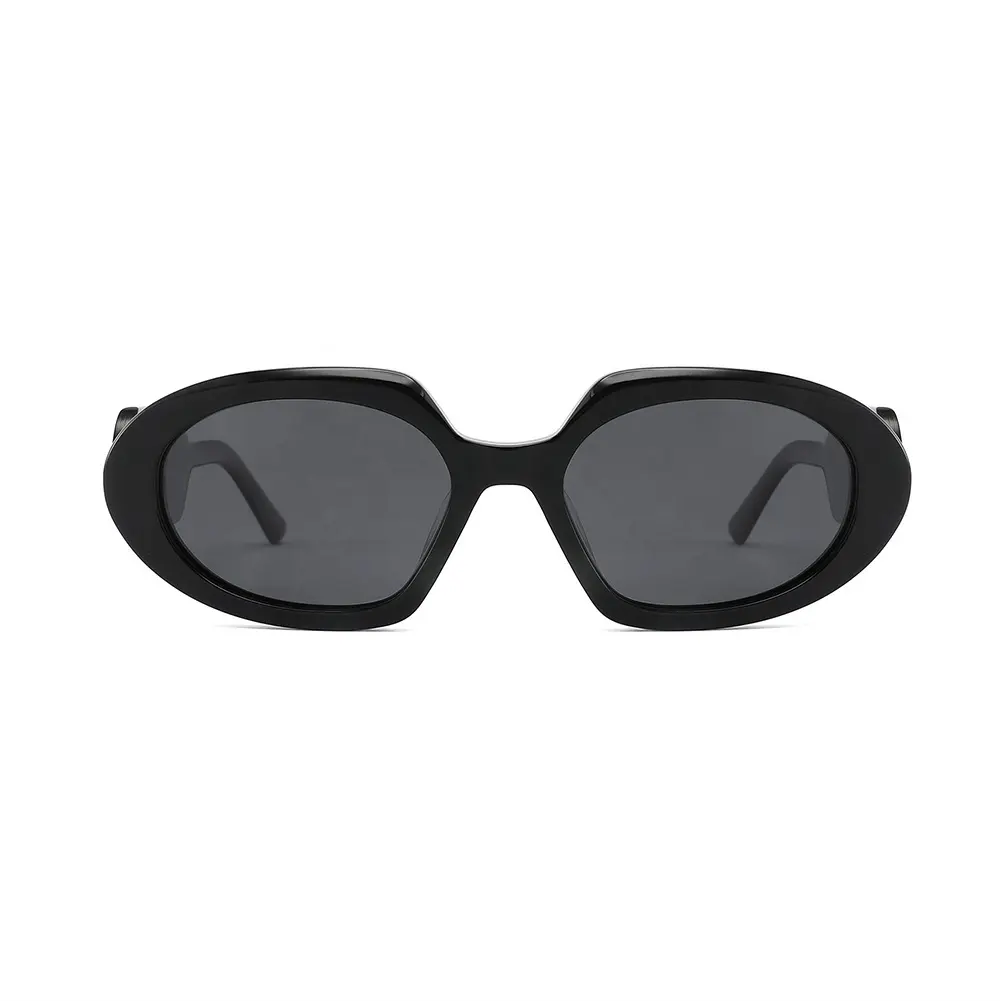 2022 Brand Same Style High Quality Fashion Polygon Acetate Sunglasses Women Men Personality Polarized Frames Eyewear
