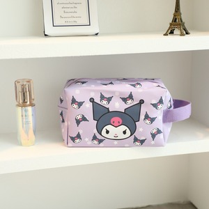 Tas Makeup Kanvas Lucu Sanrioes, Tahan Air, Tiga Dimensi, Kapasitas Besar, Tas Perlengkapan Mandi Portabel, Tas Penyimpanan - Product Image 5