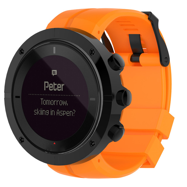 Fashion Rubber Replacement Band Strap for SUUNTO KAILASH Smart Watch Accessories
