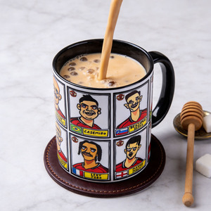 แก้วกาแฟลายการ์ตูนทีมแมนยู ขายส่ง แก้วเซรามิกสโมสรฟุตบอลแบบกำหนดเองได้ สำหรับแฟนคลับยูไนเต็ด - Product Image 6