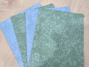 Floral Heat Insulating 43*30 CM Rectangle <strong>Pattern</strong> PVC Faux Leather Dish Drying Mat Breakfast <strong>Table</strong> Placemats for Lining <strong>Table</strong> - Product Image 3