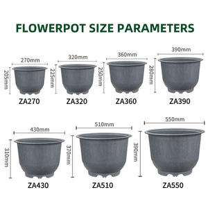 <span class=keywords><strong>Macetas</strong></span> <span class=keywords><strong>de</strong></span> Interior <span class=keywords><strong>de</strong></span> Lujo Más Vendidas, Estilo Chino, Coloridas, <span class=keywords><strong>de</strong></span> Polipropileno Esmaltado, con Orificio <span class=keywords><strong>de</strong></span> Drenaje, Duraderas, Biodegradables y Ligeras - Product Image 4