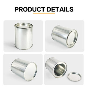 Vente en gros JYB 50ml-1500ml de boîtes de conserve métalliques rondes vides en fer blanc conteneur pour <span class=keywords><strong>le</strong></span> stockage des emballages alimentaires - Product Image 4