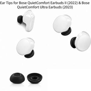Pour <span class=keywords><strong>écouteur</strong></span>s <span class=keywords><strong>Bose</strong></span> QC II/Ultra/<span class=keywords><strong>Sport</strong></span>, kit de 3 paires d'embouts en silicone de remplacement, taille S/M/L, brosse de nettoyage, couleur aléatoire - Product Image 5