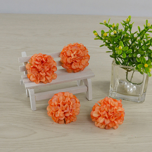 ประดิษฐ์ดอกไฮเดรนเยียไหม4.5ซม. ดอกดาวเรืองหัวดอกเบญจมาศขาย - Product Image 2