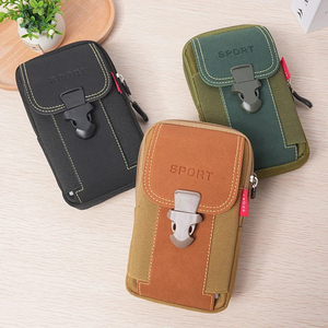 Man Belt Mobile Phone Bag for <b>Men</b> Phone Holster Bag Waist Bag Pack <b>Small</b> Tactical Duty Belt <b>Backpack</b> Card Holder - Product Image 1