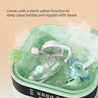 Ensemble d'alimentation d'équipe de conception professionnelle chauffe-lait pour biberon avec stérilisateur à vapeur