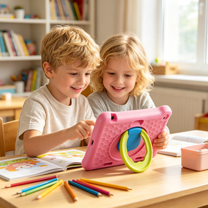 Tabletas Educativas Escolares para Niños de 7 Pulgadas con Aplicaciones de Juegos y YouTube, Android 15, 6+12GB, Wi-Fi, OEM, con Funda Protectora Anti-Caídas - Product Image 2