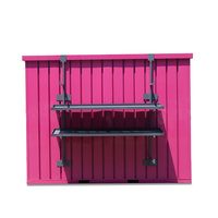 Conception de conteneur de café pop-up mobile 20ft magasin de conteneur de kiosque alimentaire préfabriqué