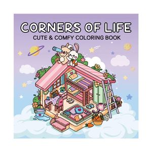 Libro para Colorear Cozy Friends A5 con Encuadernación en Espiral para Adultos y Niños, Impresión Personalizada, Papel de Alta Calidad para Dibujar y Pintar al Mayoreo - Product Image 4