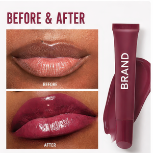 Organic Non-stick Cup Lip Gloss Lip Glaze <b>Lipstick</b> For Natural Look With <b>Custom</b> Logo - Product Image 2