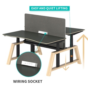 Modern <b>Adjustable</b> Sit Stand Electric Office Desk for Modern Workspaces - Product Image 6