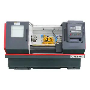 Hochpräzise LNC6140 Metall Manuelle CNC-Drehmaschine Preis