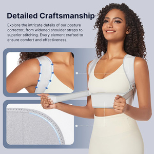 Adjustable <strong>Shoulder</strong> <strong>Brace</strong> Back Straightener Body Care Back <strong>Support</strong> Belt <strong>Brace</strong> Back Posture Corrector Belt For Men And Women