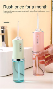 4 buses 220ml Portable Dentaire Hydropulseur Oral Irrigator Usb Rechargeable Water Floss <span class=keywords><strong>Jet</strong></span> Tooth Pick Mouth Washing Machine - Product Image 6