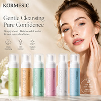 Mousse nettoyante à l'acide ursolique avec parfum délicat, protectrice, douce pour la peau, rafraîchissante, non desséchante, mousse riche